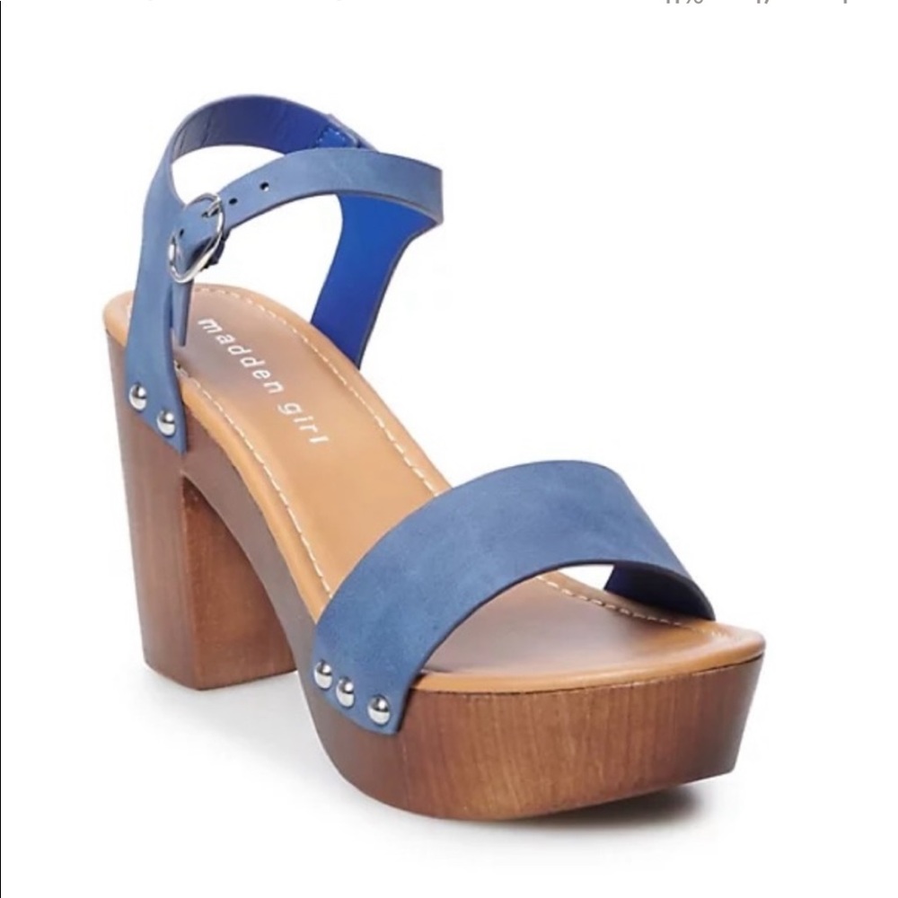 Madden Girl Platform Clog Heels